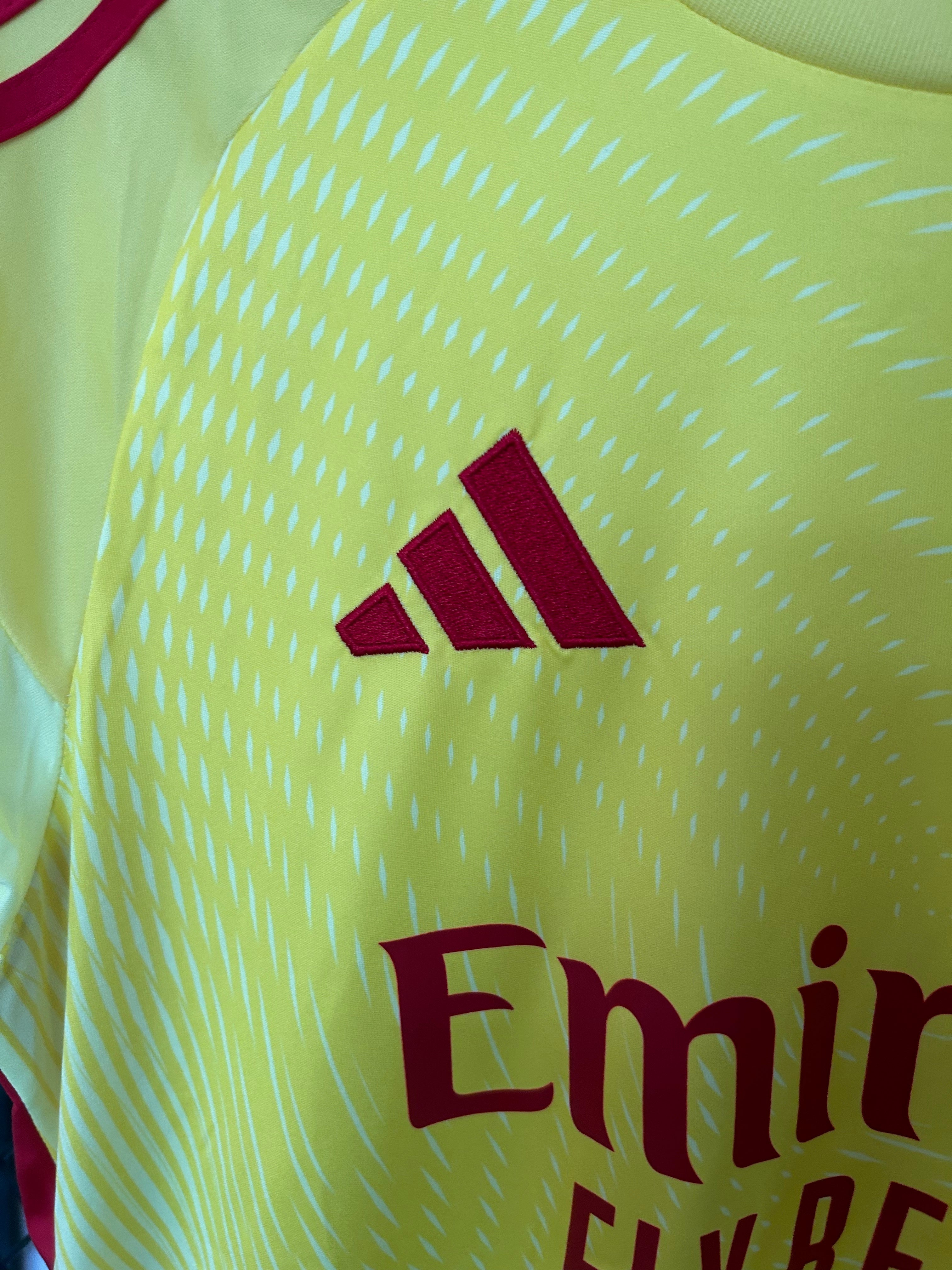 25-26 Arsenal Goalkeeper Light Yellow