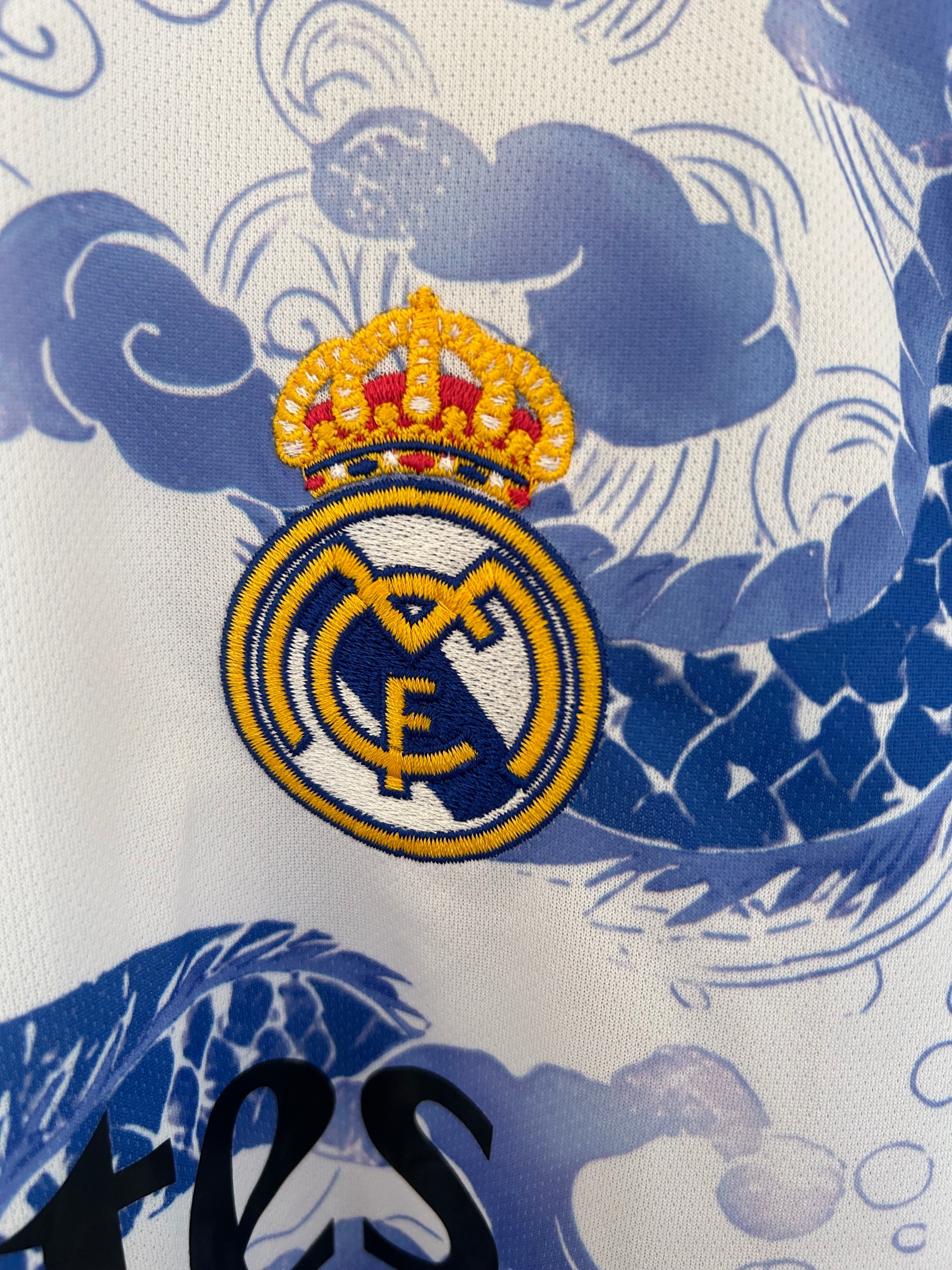 Real Madrid Dragon Blue and White