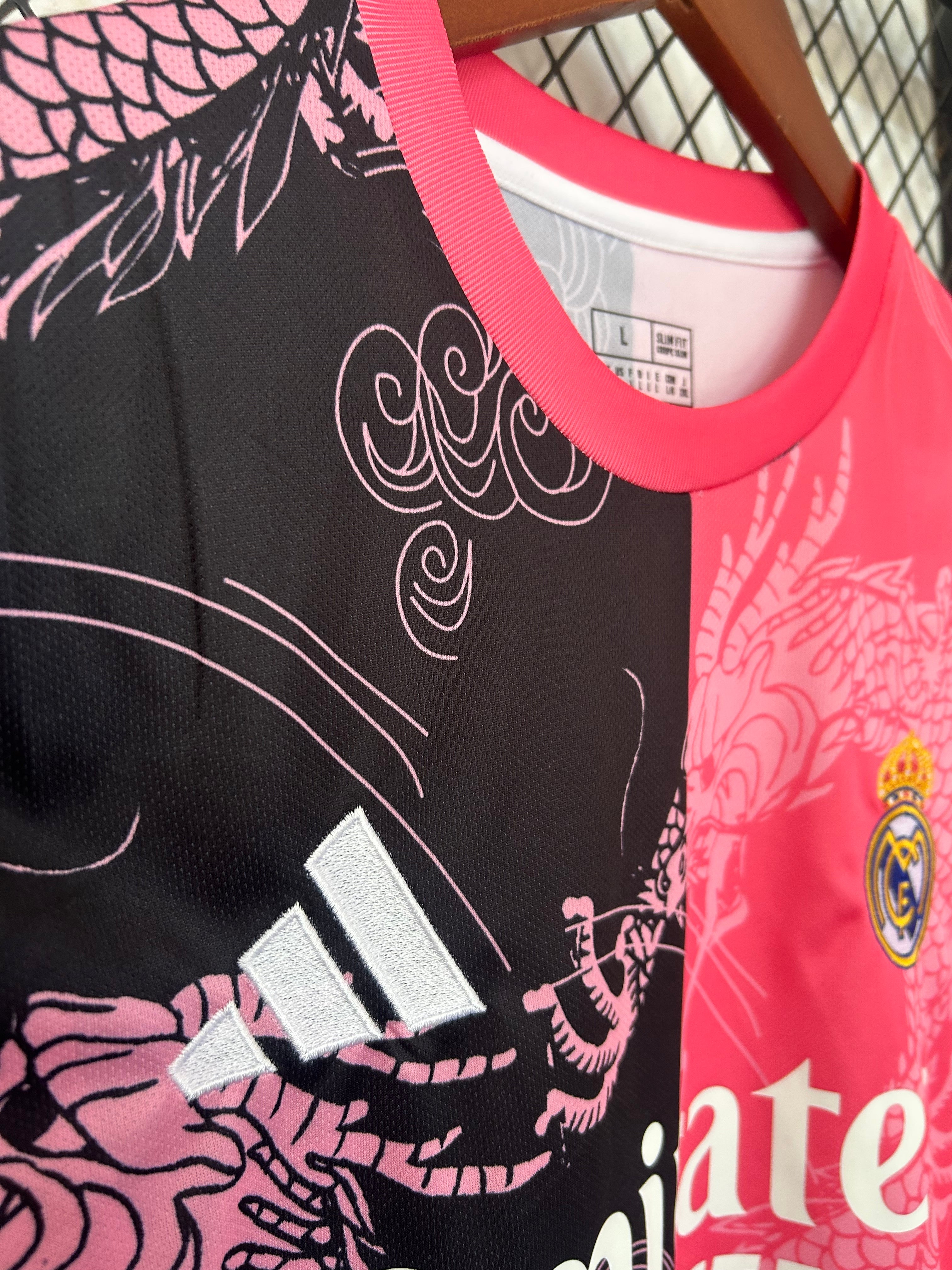 Real Madrid Dragon Black and Pink