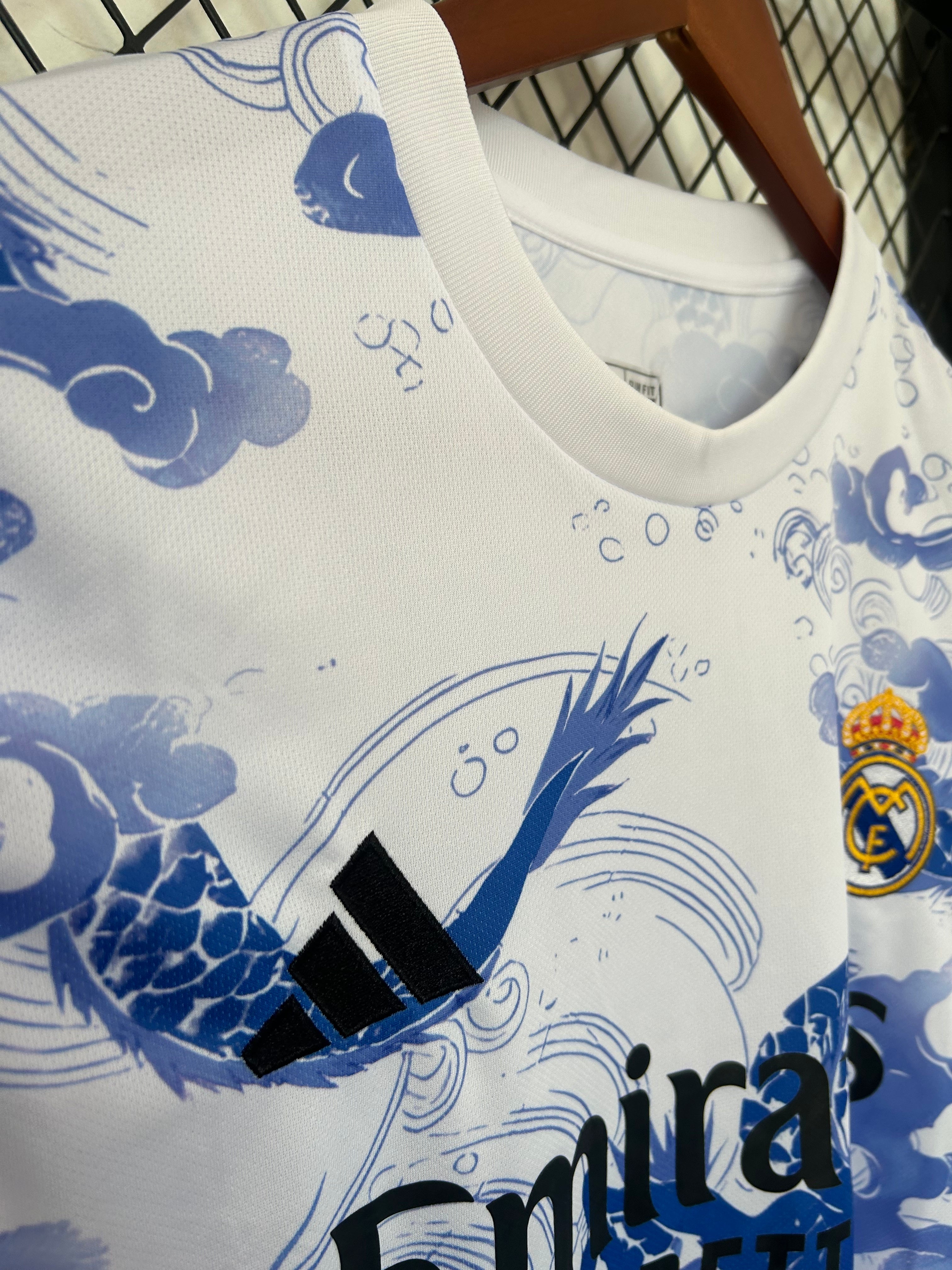 Real Madrid Dragon Blue and White