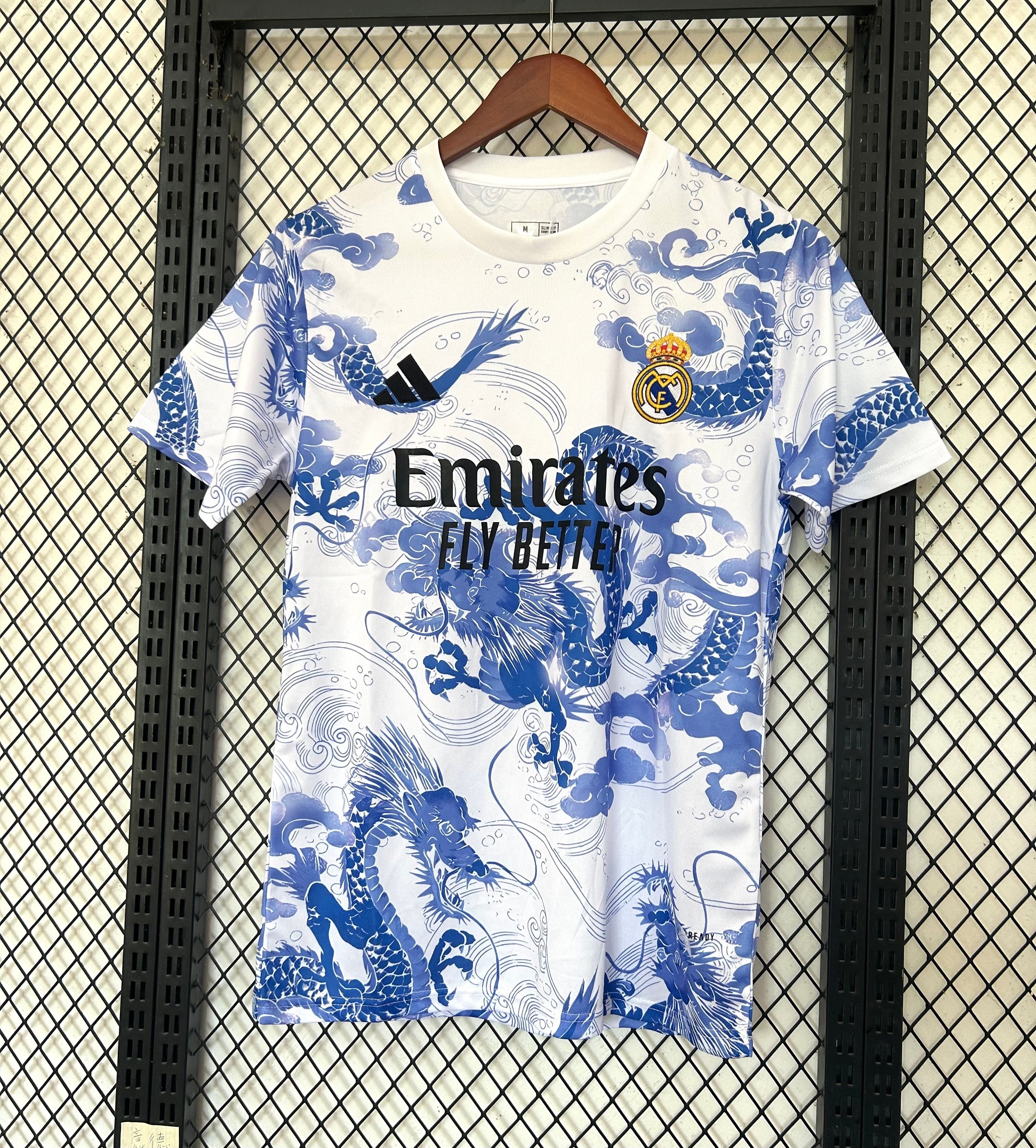 Real Madrid Dragon Blue and White