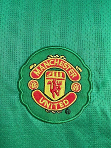 2007-08 Manchester United goalkeeper Green Long-Sleeve